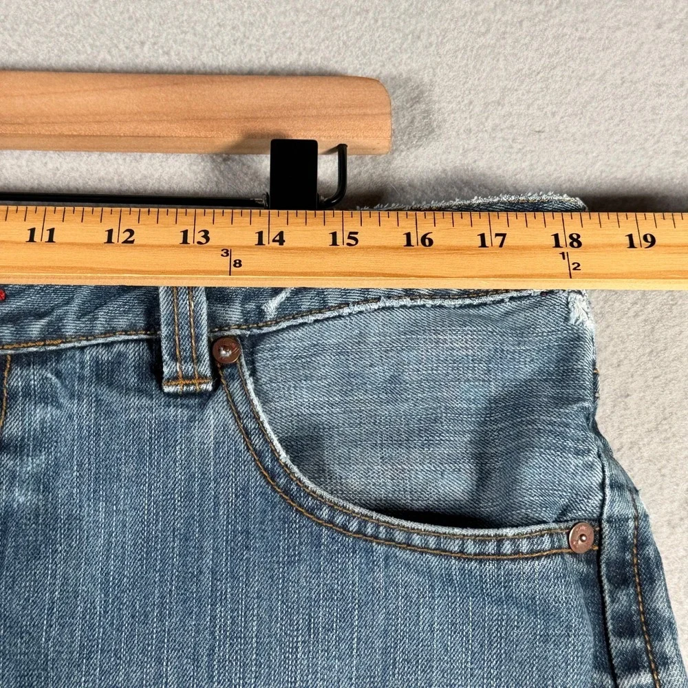Quiksilver QuikJean Regular Fit Blue Denim Jeans Mens 36x28 FQSD1035S